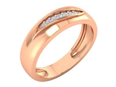 Women Ring Render 3dm STL MTL SLC JCD OBJ FBX Details 3D print model 47