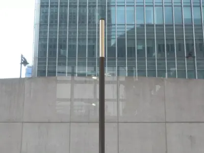 Street Light 10 Basic Low-Poly 535mm Low-poly 3D model