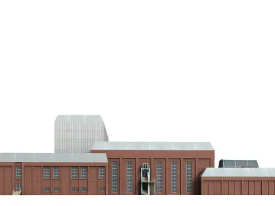 12x Secular buildings - 3D Building Models 3D Model Pack