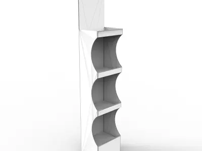 Point of Sale Cardboard Display Stand Texture