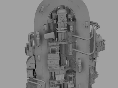 Penisylvania - Weekly 3D Render 02 3D Model 3D model