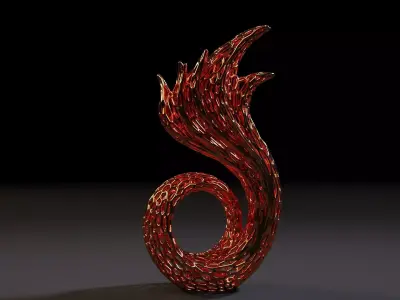 Sculpture Voronoi 3D print model