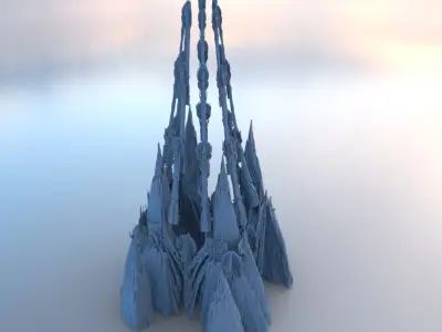 Ancient Crete Tower 3D model