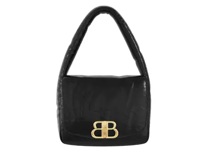 Balenciaga Monaco Small Sling Bag Black Low-poly 3D model
