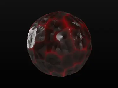 8 Stylized and Seamless Crystals PBR Materials - Set 3 Texture