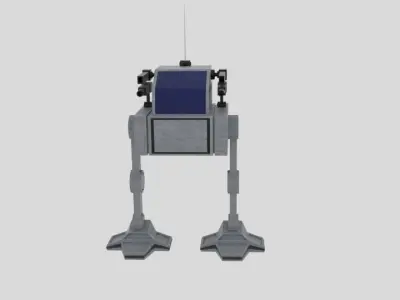 Squaremech at t robot 3D model