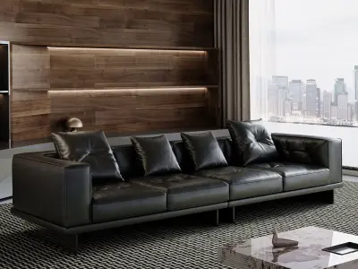 Apartment Interior Scene 3D model