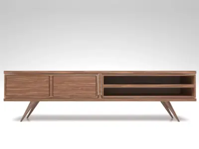 STM-D tv stand model 222 Low-poly 3D model