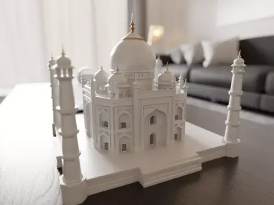Taj mahal 3D print model