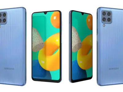 Samsung Galaxy M32 Light Blue 3D model