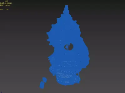 Seashell Cottage 3D model