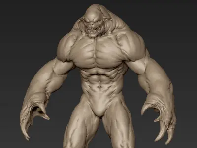 Chimera Creature 3D model