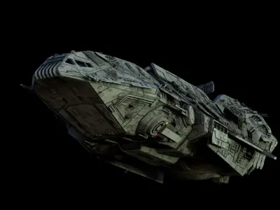 Spearhead-class Corvette  - Star Wars 3D model