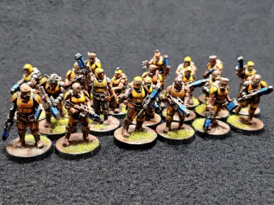 Cyberzerkers - Pulse Rifle Squads 3D print model