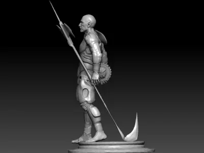 The Space Sport 3D print model