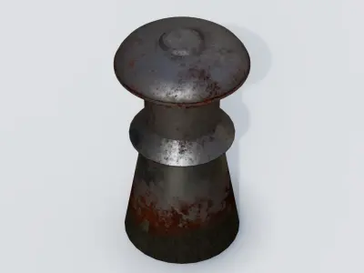 Roof Vent 20 Low-poly 3D model