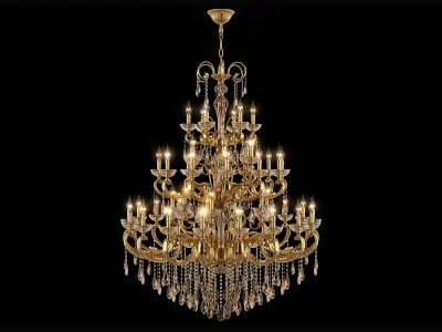 727482 Zar Osgona Chandelier 3D model