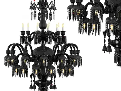 Nottebene  Chandelier 3D model