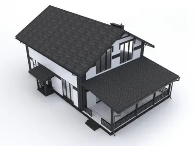 Private house 3D model