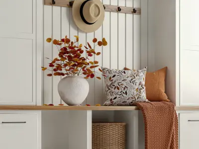 Hallway Furniture 03 3D model