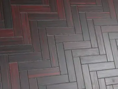 Natural Knotted Pine Wood Planks PBR Seamless Texture