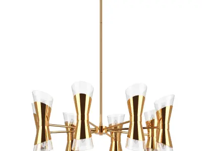 81716x Strato Lightstar chandelier 3D model