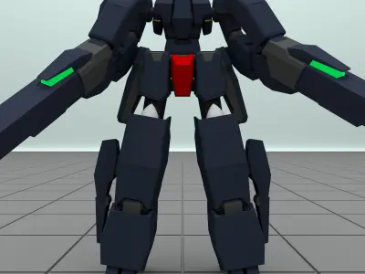 GN-008RE Seravee II 3D model
