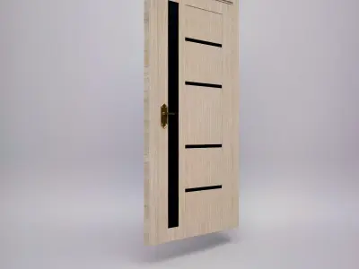 Modern Door 3D model get