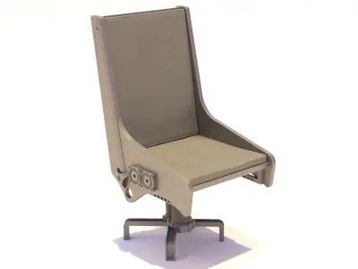 Echo Base Command Center Chair 1-6 Scale Hottoys 3D print model