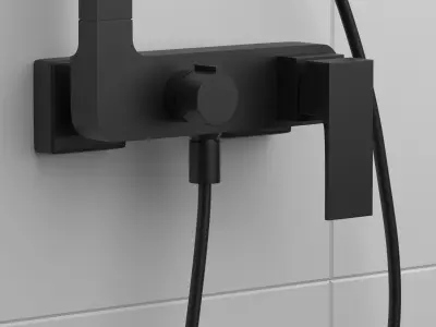 Volle De La Noche shower set 3D model