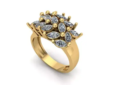 Jewelry ring 148 3D print model