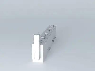The 53 blocks. Free 3D model