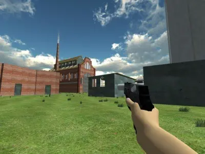 Three-dimensional model of the plant Low-poly 3D model