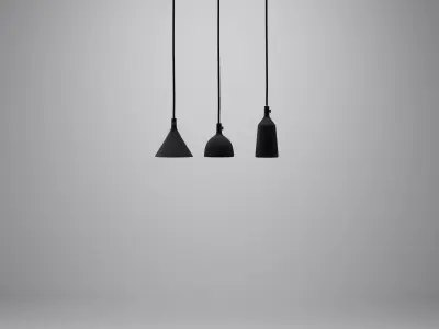 Menu Cast Lamps 3D model