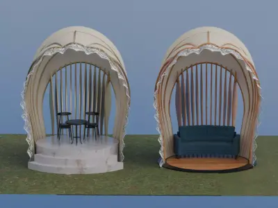 The Ladys Gazebo 3D model