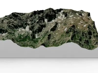 Monte Cinto 3D model