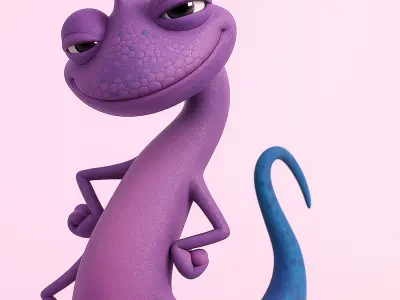 Monsters Inc Randall Boggs 3D print model