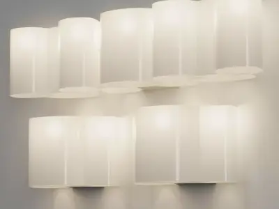 Honey By Stilnovo wall light  Low-poly 3D model