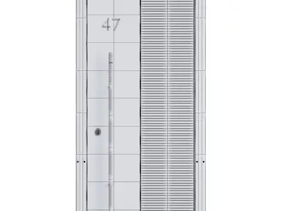 Flash Door Burkovsky 3D model