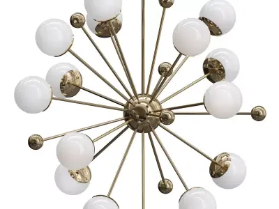 Sputnik Chandeliers 3D model
