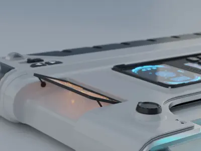 Sci-Fi Controller-Screen 3D model