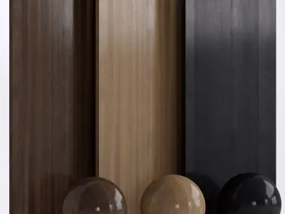 Wood 15 with 3 materials Texture