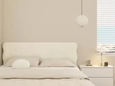 Apartment Studio 64 m2 Blender 3D model