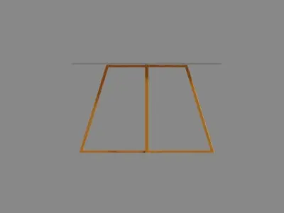 Glass Table 3D model order