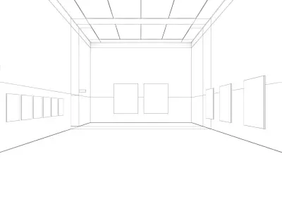 Art Gallery 010 3D model