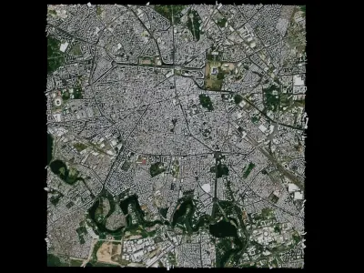 Bucharest - Romania 3D model