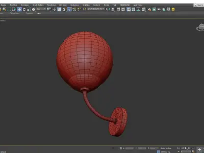 Mitzi Carrie Wall Sconce Low-poly 3D model