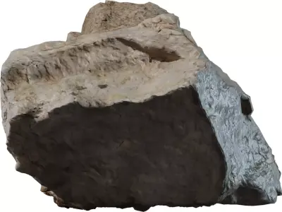 Small Rock Debris Pack Low-poly 3D model