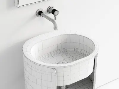 Ceramica Cielo Tiberio Set 2 3D model