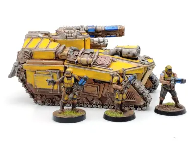 Cyberzerkers - Battle Tank 3D print model